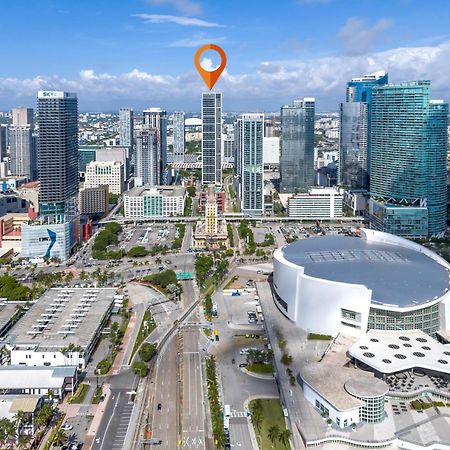 Modern 1Br Apartment With Breathtaking Views Heart Of Downtown Miami Exterior photo