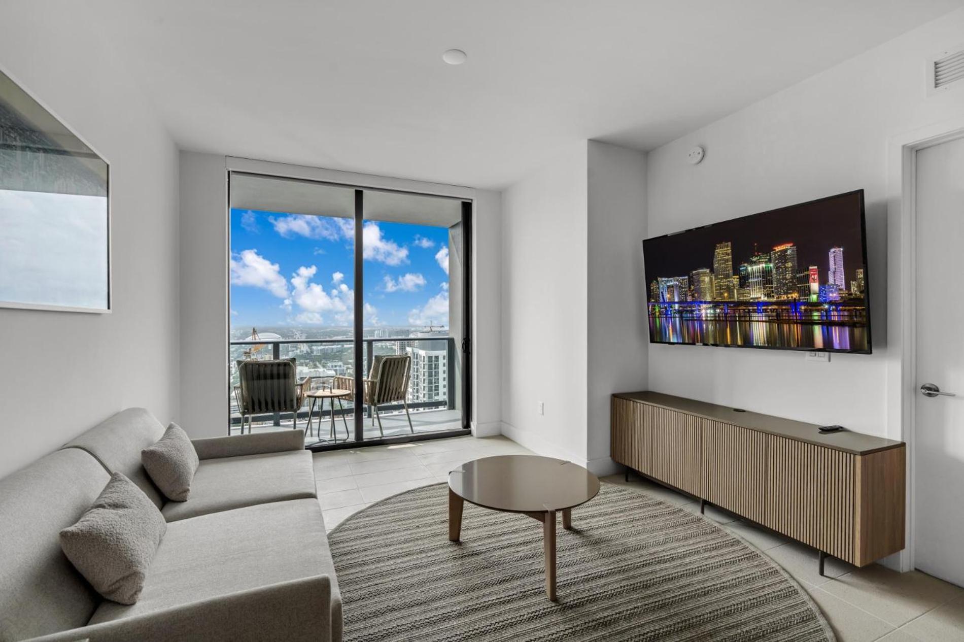 Modern 1Br Apartment With Breathtaking Views Heart Of Downtown Miami Exterior photo